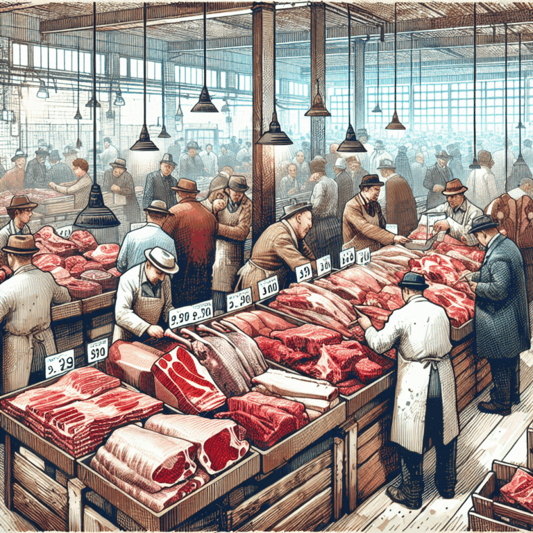 שולחן שוק בשרי מחירים